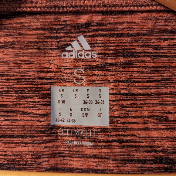 Adidas Climalite Tank, Red - Picture 2 of 2